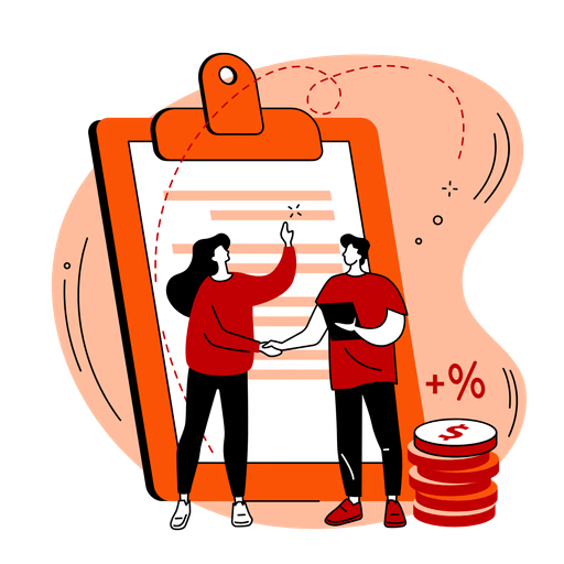 Consulting illustration