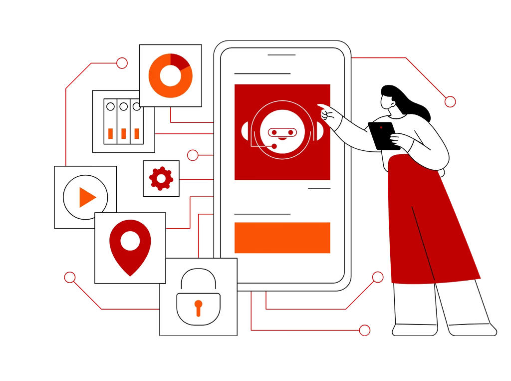 Mobile Development illustration